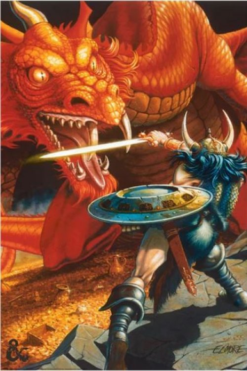 Dungeons & Dragons (Classic Red Dragon Battle)